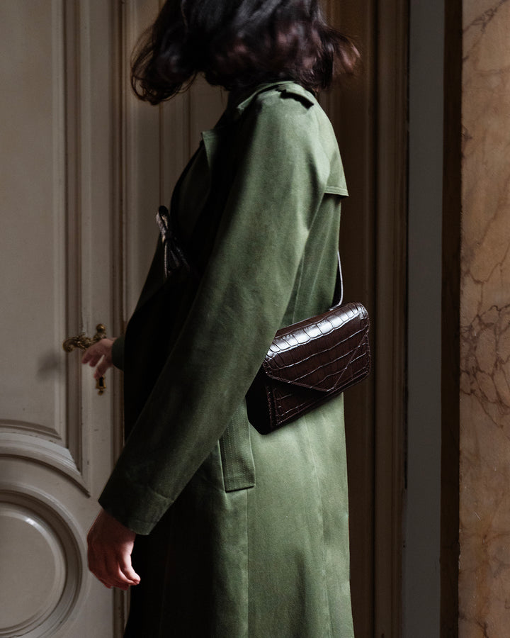 INTASCA || Marrouge Embossed Crocodile