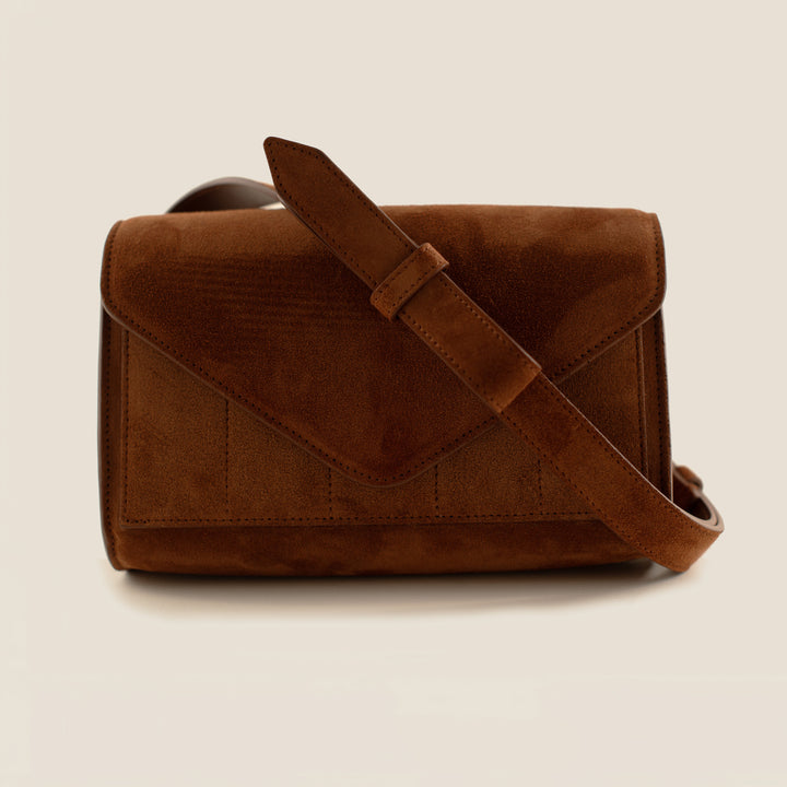 INTASCA Bag || Cognac Suede