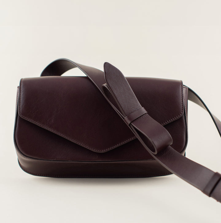 GIORNAL Crossbody || Latin Red Nappa Leather
