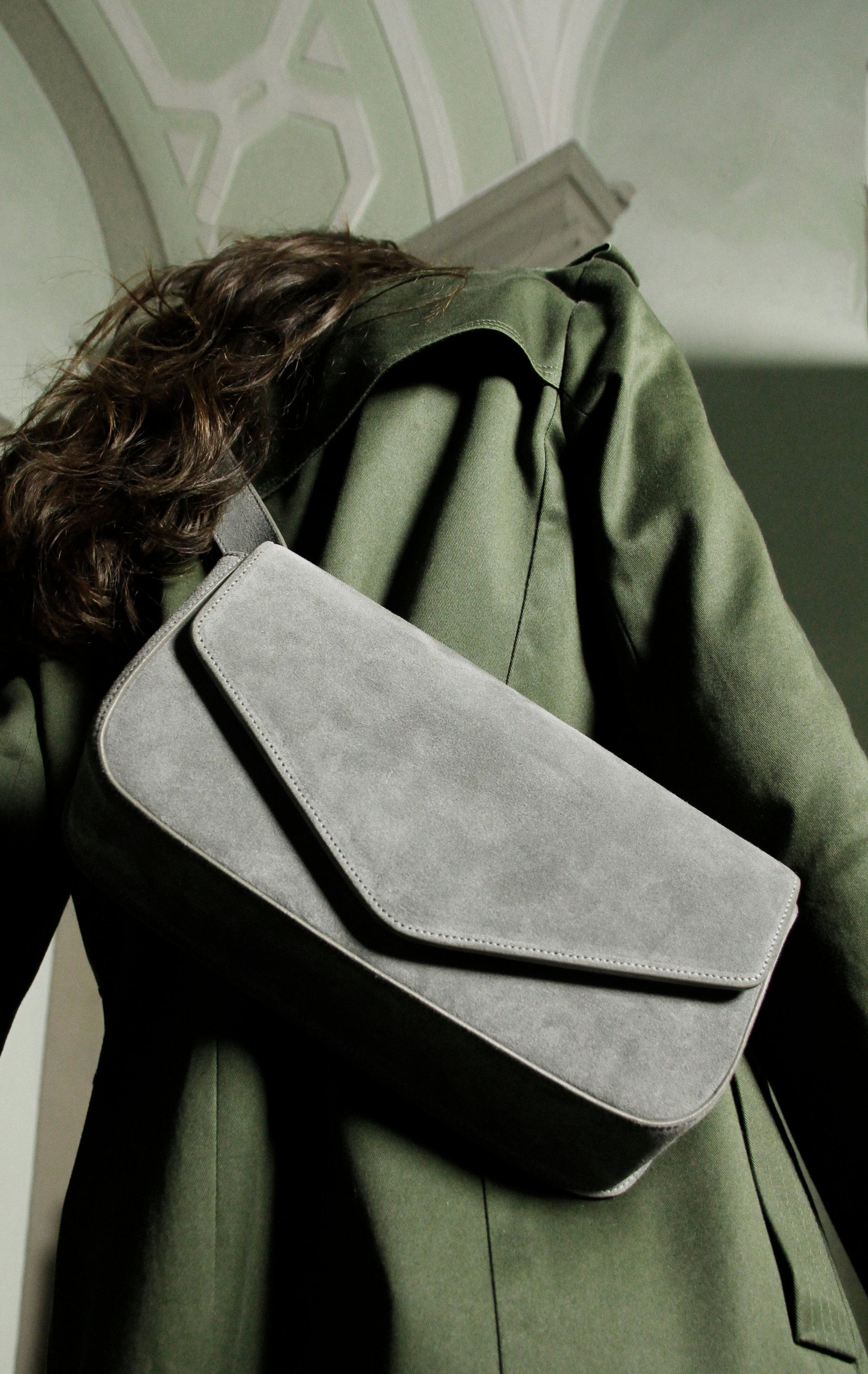GIORNAL Crossbody || Agave Suede – MICOLI