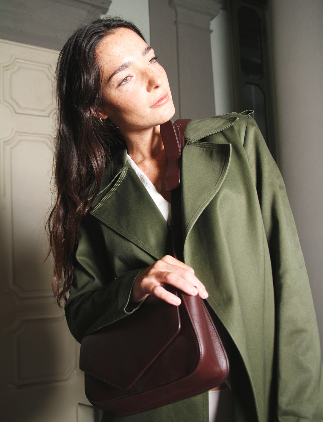 GIORNAL Crossbody || Latin Red Nappa Leather