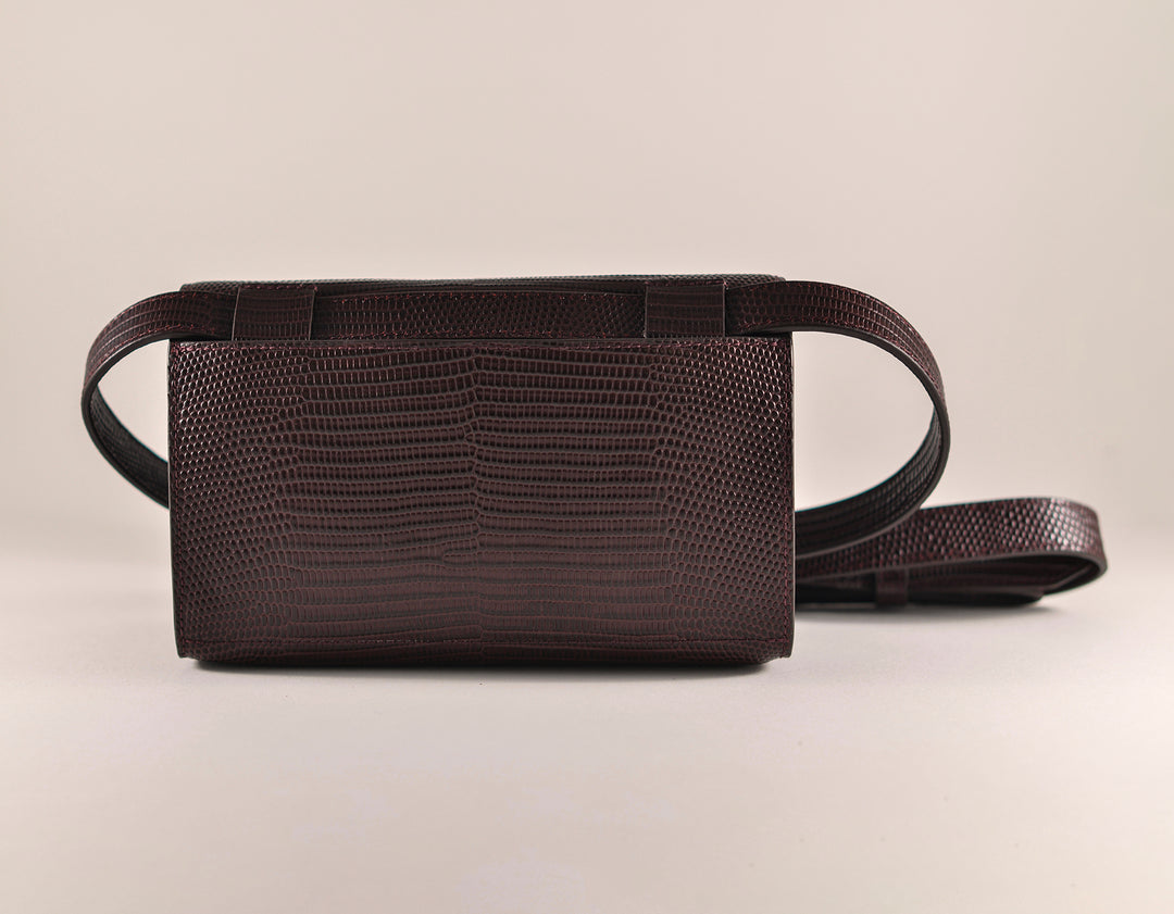 INTASCA || Marrouge Embossed Lizard