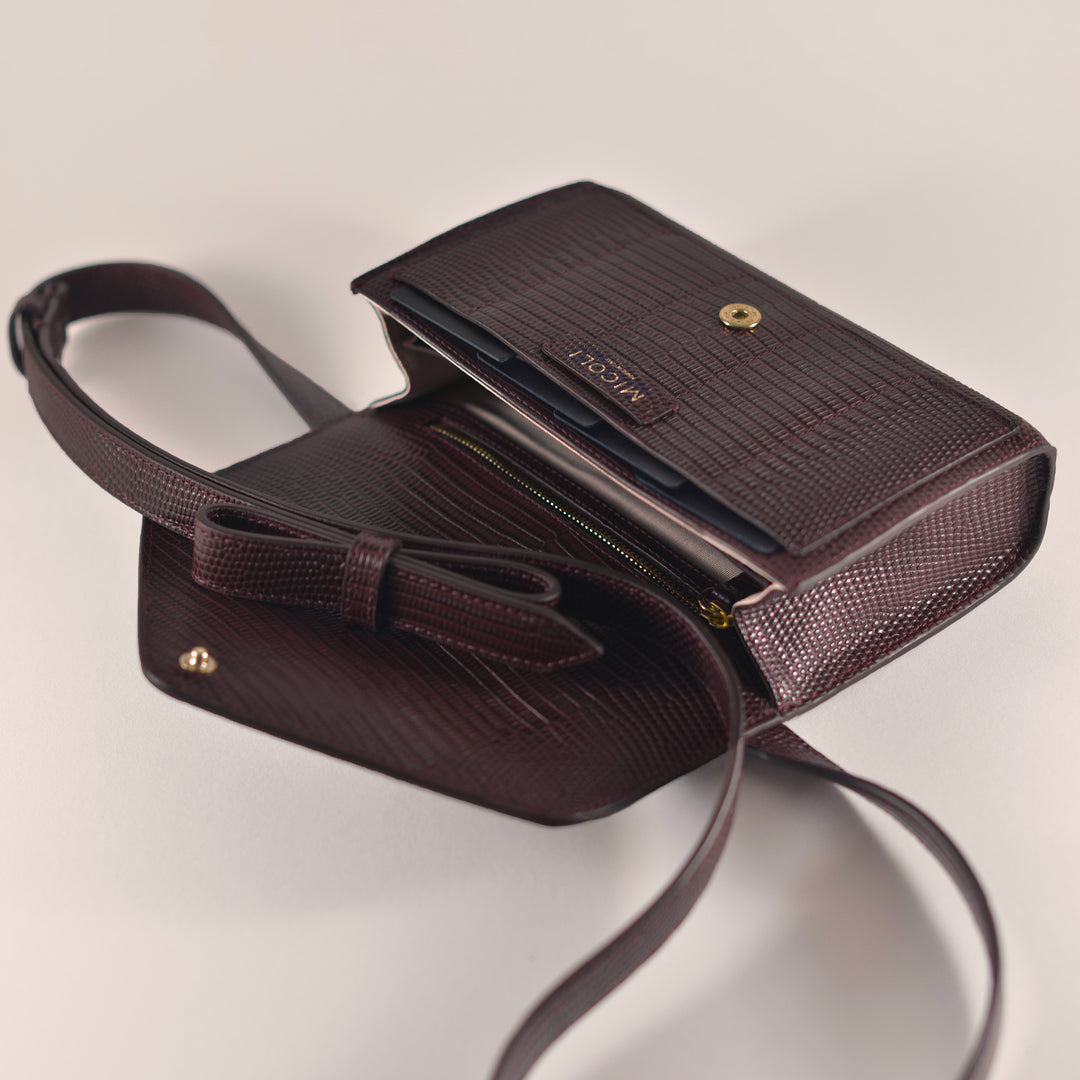 INTASCA || Marrouge Embossed Lizard