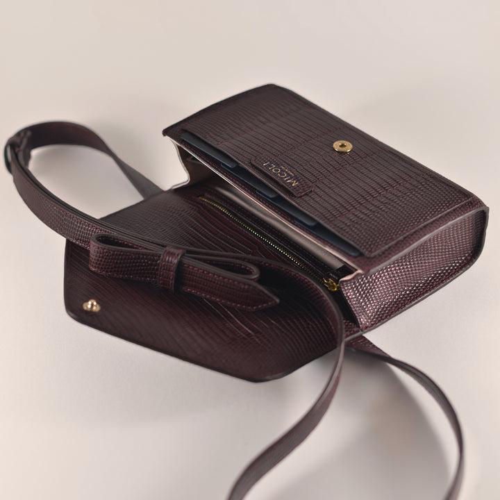 INTASCA || Marrouge Embossed Lizard