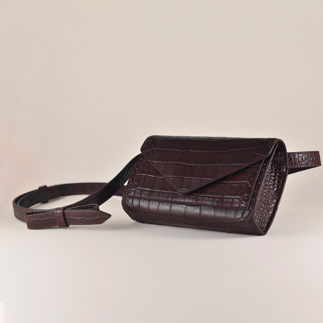 INTASCA || Marrouge Embossed Crocodile