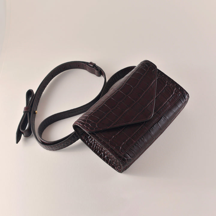 INTASCA || Marrouge Embossed Crocodile