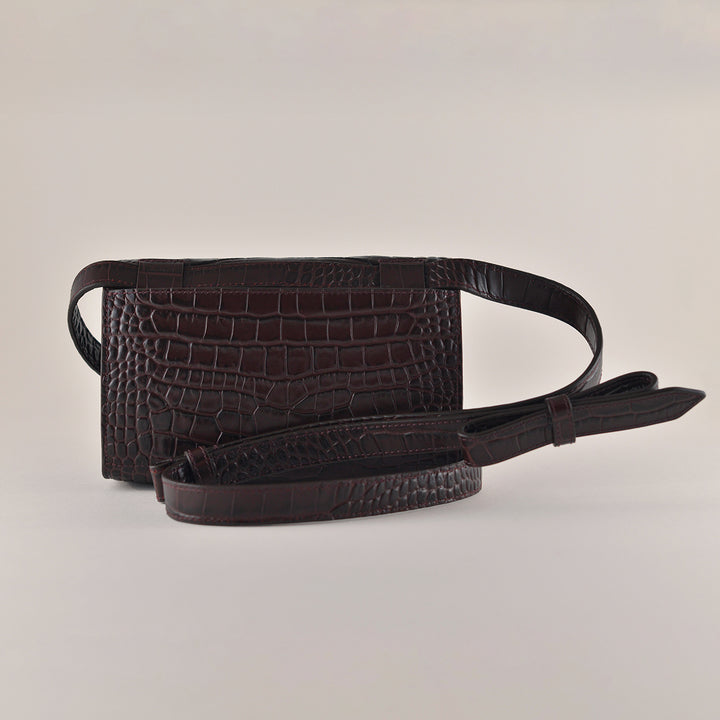 INTASCA || Marrouge Embossed Crocodile