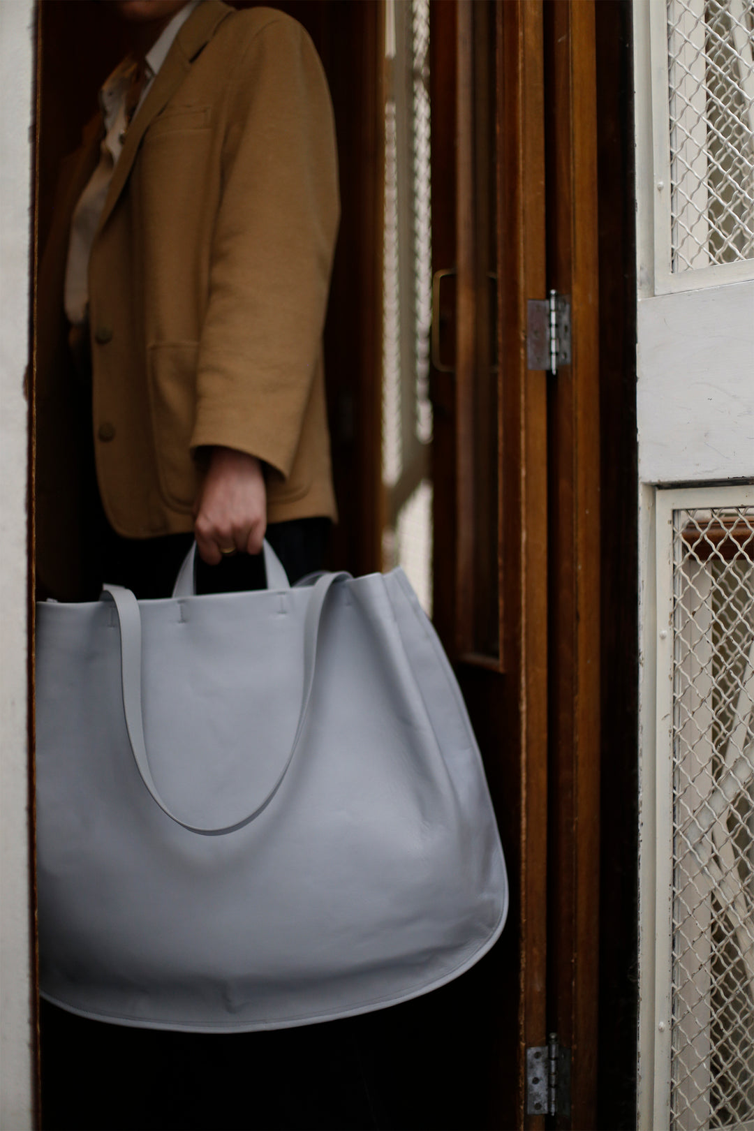 LUNA Tote Bag || Sustainable Nappa Leather